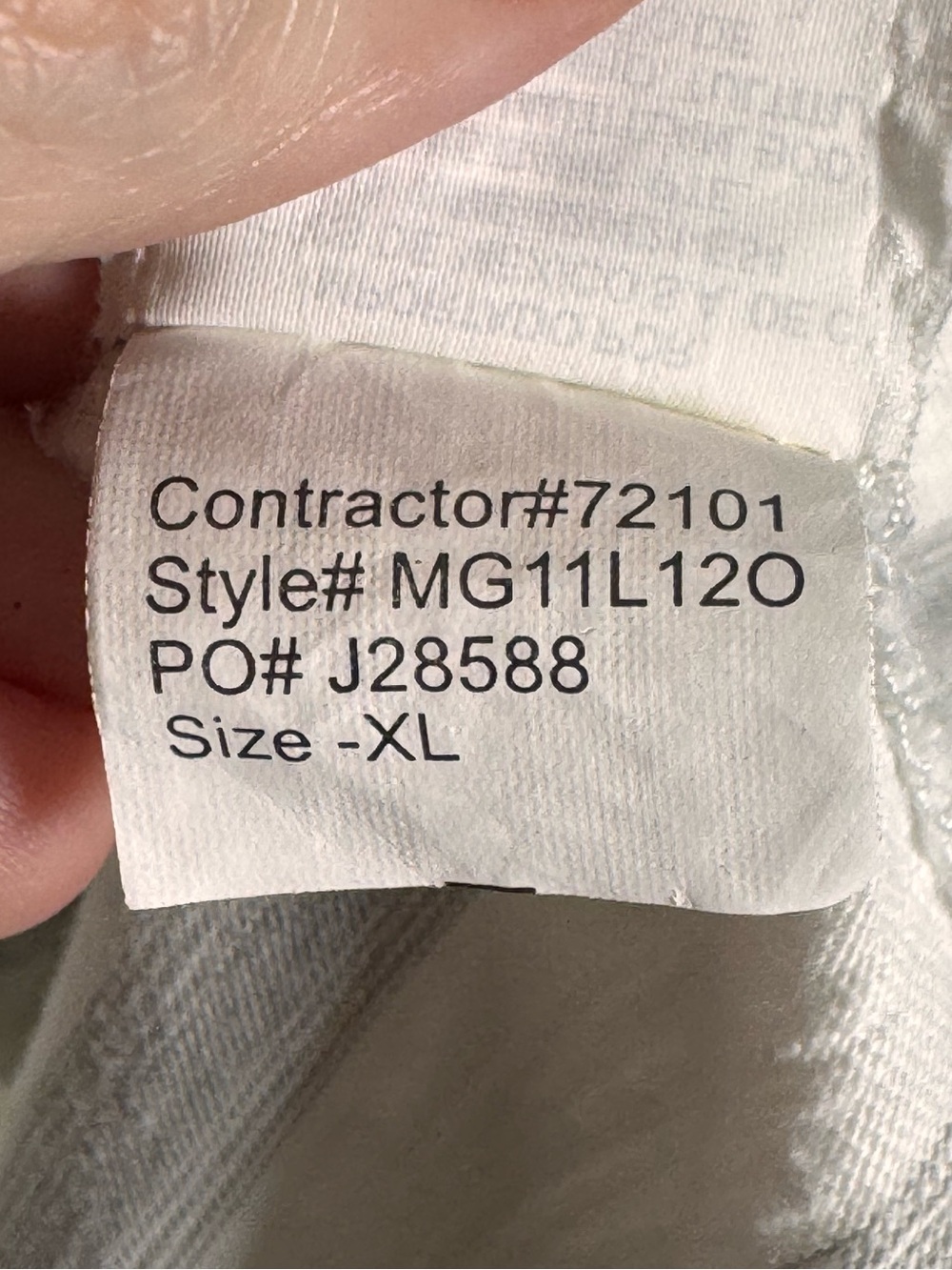 Calvin Klein Jeans Men’s XL Gray White Striped Cotton Polo Shirt - Picture 10 of 10